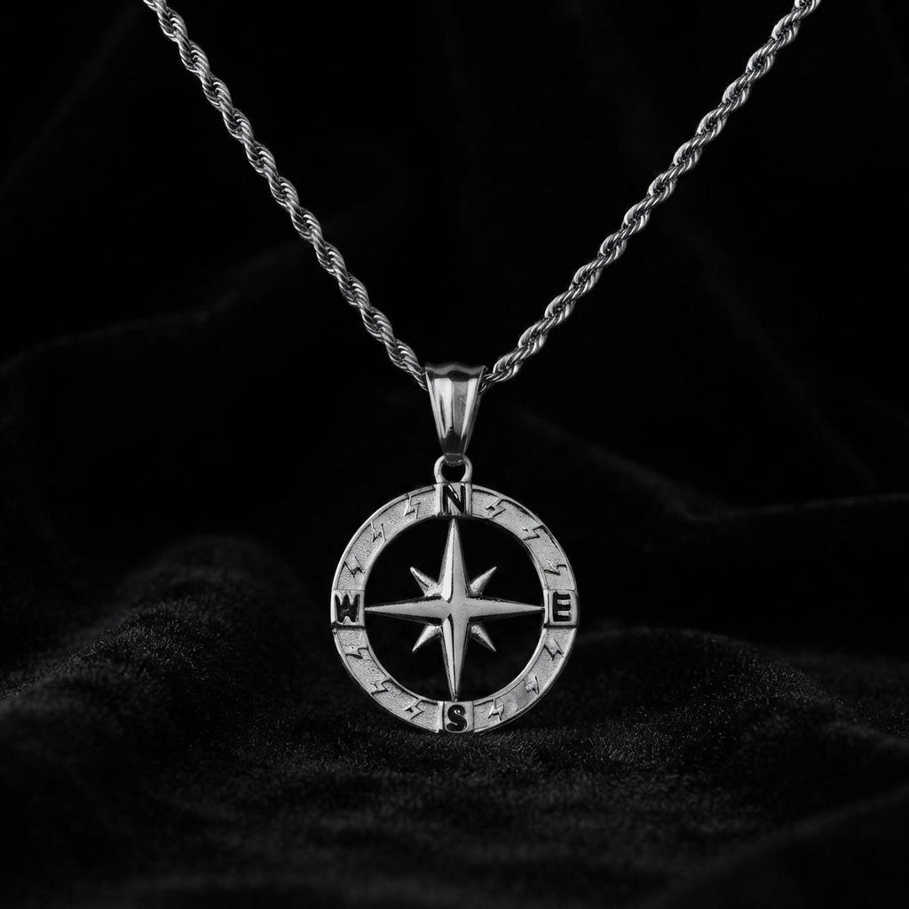 Colar Bússola Compass Nico Verona